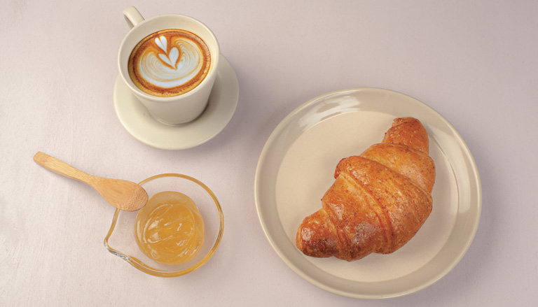 Croissant miele integrali